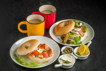 ベーグル　パン　 Bagel Sandwich