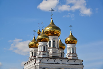 Fototapeta na wymiar Church of Alexander Nevsky in Tver, Russia
