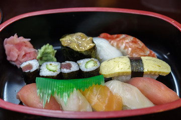 Japanese  food nigiri sushi