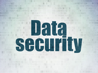 Security concept: Data Security on Digital Data Paper background