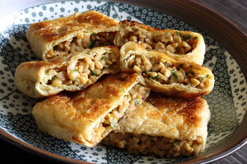 あげ納豆　Natto fried wrapped grilled