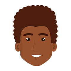 young man avatar character vector illustration design