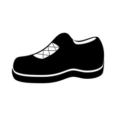 runner shoes isolated icon vector illustration design