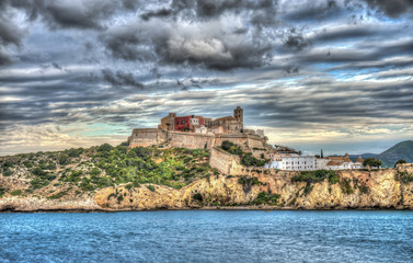 Naklejka na ściany i meble Castillo de Ibiza