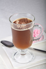 Coffee with ice-cream