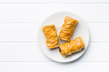 Sweet dessert baklava
