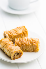 Sweet dessert baklava