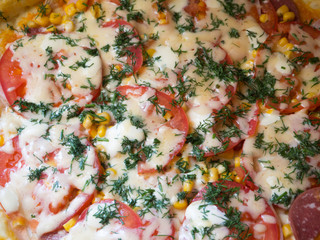 homemade pizza