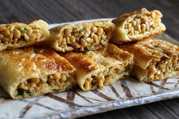 あげ納豆　Natto fried wrapped grilled