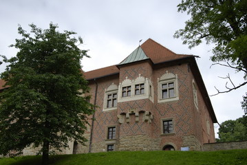 Fototapeta na wymiar Debno, Zamek 1480 r.