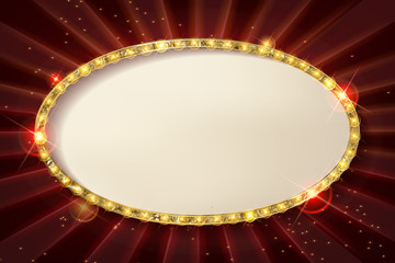 oval cinema frame