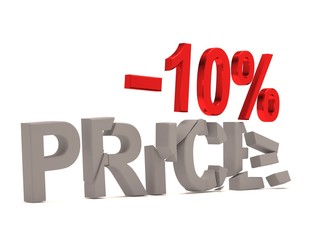 A discount of 10% for the cracked decals price.