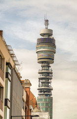 Fototapeta na wymiar Tower and buildings of London, UK