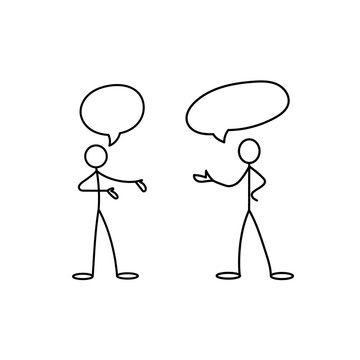 Stick Figures Talking Images – Browse 4,840 Stock Photos, Vectors, and  Video | Adobe Stock
