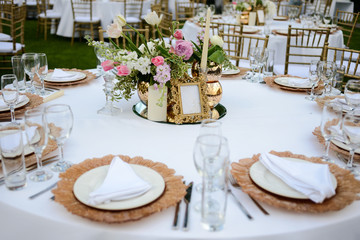 Original wedding floral decoration