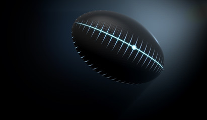 Futuristic Neon Sports Ball