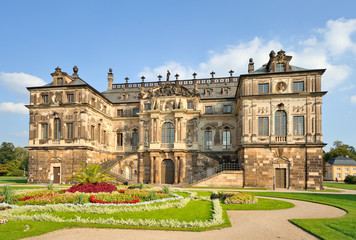 Fototapeta premium Palais im Großer Garten, Dresden, Sachsen, Deutschland, Europa