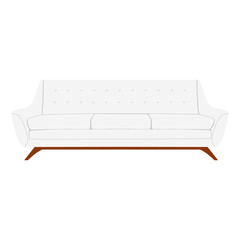 Sofa design vector