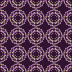 Ethnic boho seamless pattern. 

