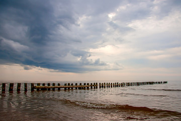 Fototapeta premium Baltic Sea coast. Bernati