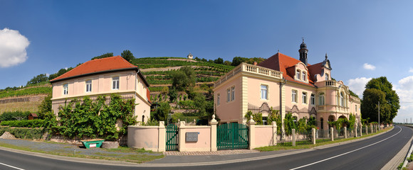 Obraz premium Weinbergsvilla 