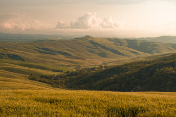 Val d'Orcia in Italy's Tuscany province