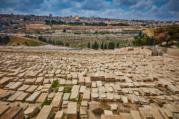 Fototapeta premium Mount of olives, Jerusalem