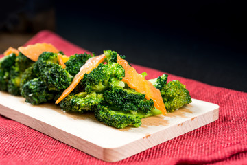 Handmade cauliflower vegetables on table