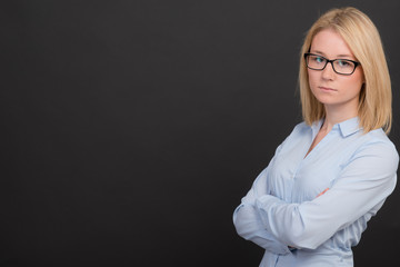 deprimierte junge frau