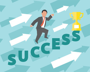 Success. Concept business illustration.
