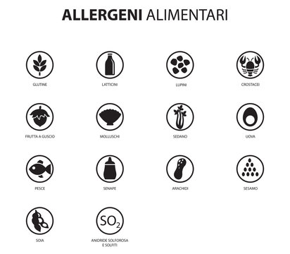 icone allergeni alimentari