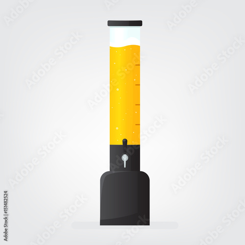 "beer tower isolated" Stock image and royaltyfree vector files on