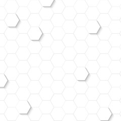 Abstract geometric on white background