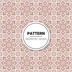 Abstract pattern in etnic style