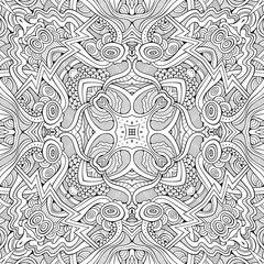 Abstract vector ethnic sketchy background