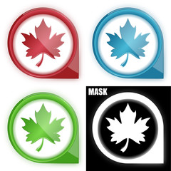 ikona w okręgu ze strzałką i blaskiem zestaw