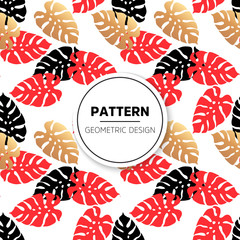 Abstract pattern in etnic style