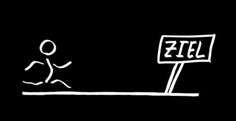 Zieleinlauf