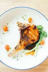 Pork chop steak