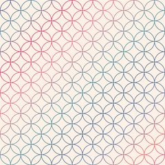 Seamless retro background circular pattern. Rainbow vector wallpaper graphic design elements.