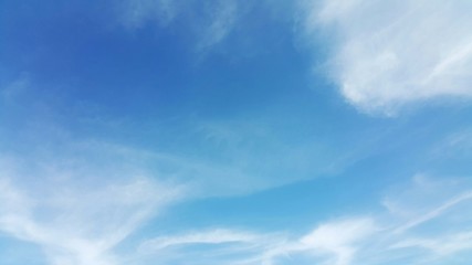 blue sky with clouds background