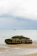 Arromanches harbor view