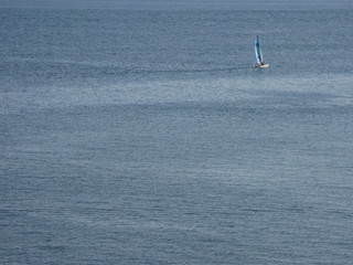 Obraz premium voilier au loin