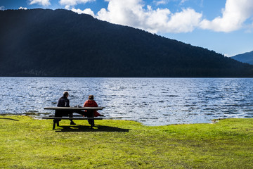 Relax time on the lake