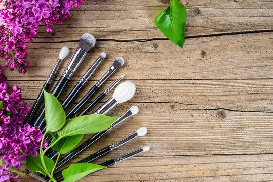 Natürliche Kosmetik, Naturkosmetik, Pinsel, Make-up