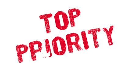 Top Priority rubber stamp. Grunge design with dust scratches. Effects can be easily removed for a clean, crisp look. Color is easily changed.