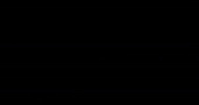 abstract  paint brush stroke black and white transition background, animation of paint splash with alpha channel