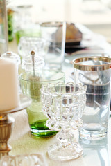 Detail  image of Elegant dining table setting