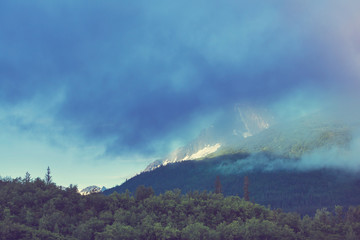Fototapeta premium Mountains in Canada