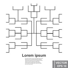 Infographics. Abstract lines. Distribution. For your design.